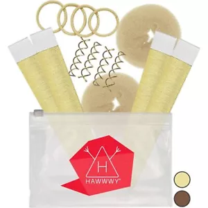Hawwwy 12-piece Hair Bun Maker Easy & Fast Small Bun Tool Best Sellers Kit Sh... - Picture 1 of 7