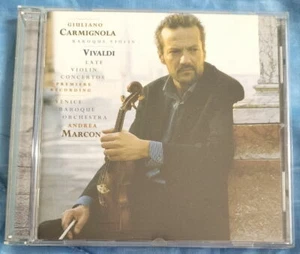 GIULANO CARMIGNOLA/VIVALDI LATE VIOLIN CONCERTOS CD SONY CLASSICAL 2001 - Bild 1 von 1