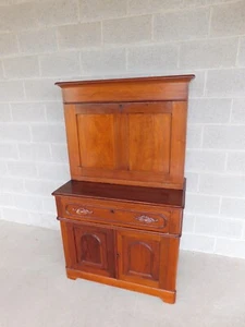 Antique Walnut Cottage Style Victorian Period Plantation Drop Front Desk - Picture 1 of 19