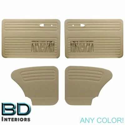 1967 - 1977 VW Volkswagen Bug Beetle Sedan Door Panels W/ Pockets in Any Color  - Image 1 of 4