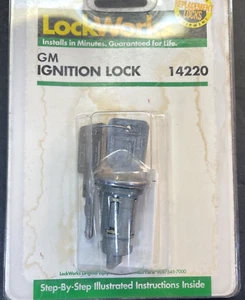 LC14220 Ignition Lock Cylinder, 2 Keys, Instructions, Lockworks, Free US Ship - Picture 1 of 10
