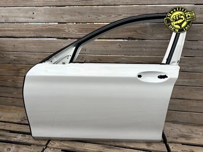 2016-2022 BMW 740 750 ALPINA B7 G11 G12  FRONT LEFT DRIVER SIDE DOOR SHELL WHITE - Image 1 of 4