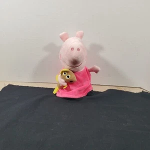 Peppa the Pig  Holding Teddy Bear Talking Singing Plush Stuffed Toy  - Picture 1 of 9