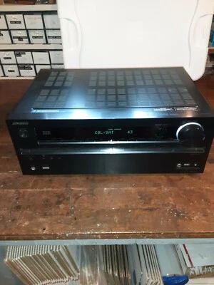 Onkyo TX-NR616 7.2 Channel AV Home Theater Receiver For Parts Or Repair - Image 1 of 3
