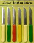 Ensemble de couteaux en acier inoxydable FIXWELL couleur polyvalent ensemble de 6 pièces