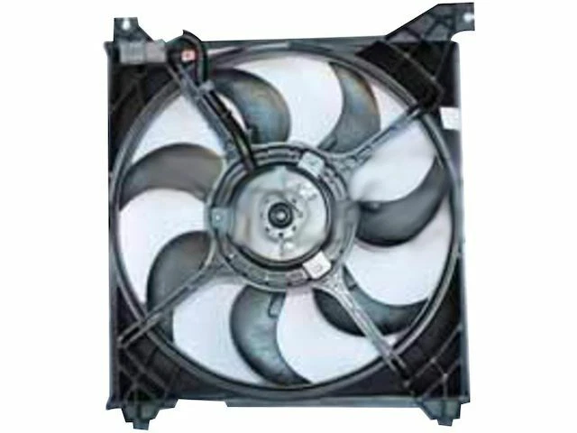 Conjunto de ventilador auxiliar para Hyundai Santa Fe 2001-2005 TYC 55661SY 2002 2003 2004 Foto 1 de 2