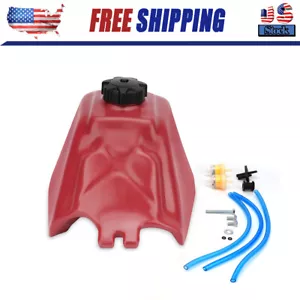 Fuel Tank Gas Tank for 1985-1986 Honda TRX125 Fourtrax 125 Plastic Red - Picture 1 of 10