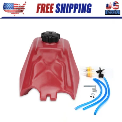 Tanque de combustible tanque de gasolina para Honda TRX125 1985-1986 Fourtrax 125 plástico rojo Foto 1 de 4