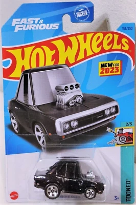 2023 Hot Wheels Fast & Furious '70 Dodge Charger Tooned Car 1/64 - Image 1 of 4