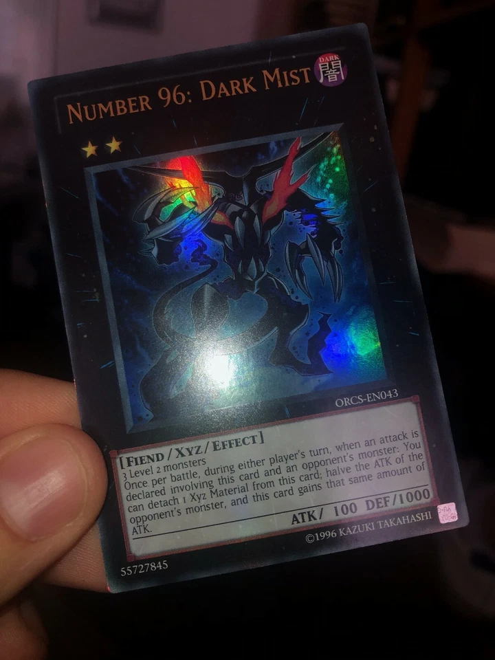 Yu-Gi-Oh! - Number 96:Dark Mist - ORCS-EN043 - M/NM - Ultra Rare      - Image 1 of 1