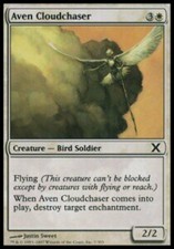 Aven Cloudchaser-MTG card-Tenth Edition - 10e-Language: Ita-GD