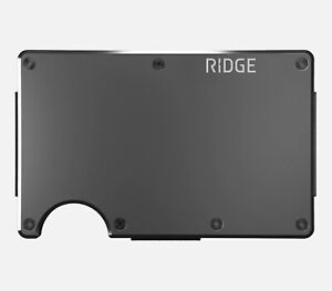 The Ridge Aluminum Wallet - Gunmetal