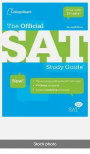 The Official SAT Study Guide Second Edition (2009) - LIKE NEW - Picture 1 of 1