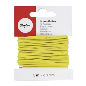 Fil élastique Jaune Ø 1 mm Carte 5 m - Imagen 1 de 2