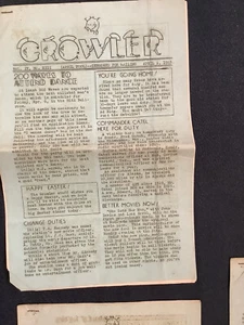 Military Flyer To Enlisted Men & Waves From  World War ll - Picture 1 of 3