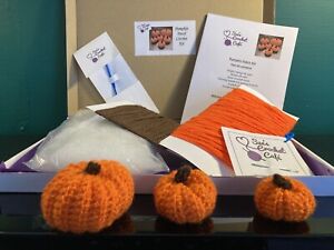 Pumpkin Crochet Kit. Make Your Own Patch Of Pumpkins. Tutor Written Instructions