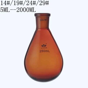 Laboratory 5ml-2000ml Lab Chemistry round bottom biology flask glassware Bottles - Picture 1 of 13