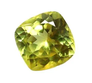 Zaffiro Giallo Naturale 6,65 Ct Forma Cuscino Certificato Gemma Sciolta Con Regalo - Foto 1 di 7