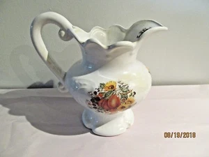 Hochwertiger Keramik Krug Englischer Blumenstrauß Design. Made in England - Bild 1 von 6