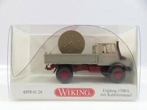 1:87 Wiking 03750128 Unimog 1700 L mit Kabeltrommel W14 - Bild 1 von 3