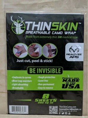ThinSkin Breathable Camo Wrap 8 Sheets  - Image 1 of 3