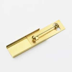 1xpiece brass Medal Mount bar for Full-Size Medal with 35-38 mm Ribbon - Picture 1 of 12