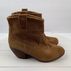 Call it Spring Women's Antall Cognac/Bronze Suede Boots Size 7.5 - Picture 1 of 8