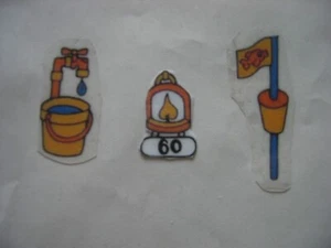 Custom Sticker Aufkleber für Lego Fabuland Set 3660 Fischerhütte