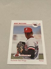 1991 Line Drive AAA  462 Mike Mussina  Rc Rochester Red Wings