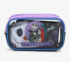 Disney Bioworld The Nightmare Before Christmas Travel Cosmetic Bag Set of 3 - Picture 1 of 3