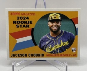 2024 Jackson Chourio RC Rookie Topps Throwback Thursday TBT Online Exclusive - Bild 1 von 2