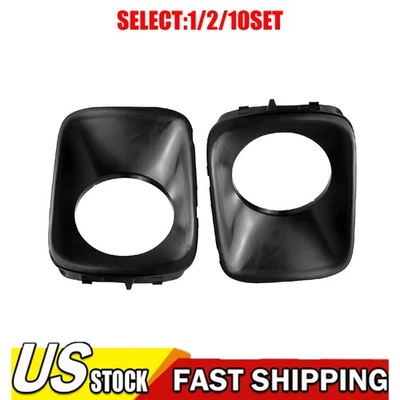 Juego de embellecedores de luces antiniebla par de bisel de cubierta de faros antiniebla para Honda Pilot 2009-11 09-11 1~10X Foto 1 de 4