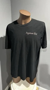 Vintage Against Me! Band Black T-Shirt 2XL Punk Hardcore Rare - Picture 1 of 6