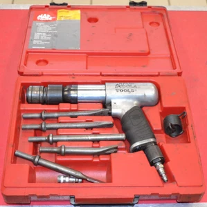 MAC Tools AH2010-KIT Long Barrel Air Hammer Kit with Case-**TESTED/WORKS** - Foto 1 di 13