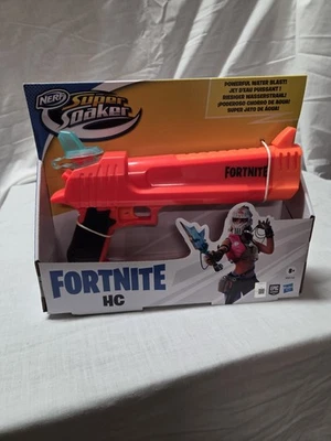 Nerf Super Soaker Fortnite HC Water Blaster, Potente Explosión de Agua Nuevo en Caja Foto 1 de 4