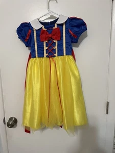 Schneewittchen Prinzessin Kleid Kostüm elegant Gänseblümchen Kleinkind Größe 90 (US-Größe 2-3T) - Bild 1 von 7
