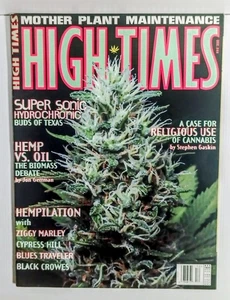Vtg High Times Magazine December 1995 Issue 244 Ziggy Marley Cypress Hill Hemp - Bild 1 von 3