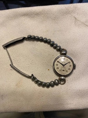 Smiths De Luxe 15 Jewels Manual Watch Vintage UK Made 22mm Dial Working - Image 1 of 4