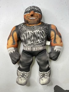 Peluche parlante vintage de Bashin' Brawlers WCW NUEVO Y NUEVO Macho Man Randy Savage probado - Imagen 1 de 5