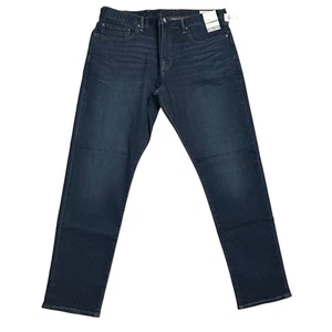 Gap Flex Herren Größe 38x32 Dunkelblau Slim Fit Jeans Denim Hose Neu mit Etikett - Bild 1 von 6