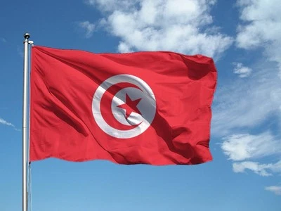 Bandiere del mondo 150x100 cm TUNISIA 🇹🇳 - Immagine 1 di 3