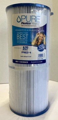NEW PURE Pleatco Filtration Pool & Spa Filter PPM25-4 Replacement cartridge - Image 1 of 3