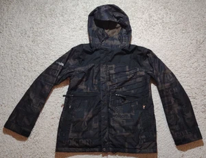 Volcom Pinched Snowboarding Jacket Men’s Medium Black Olive 5kmm/7kgm Ski Winter - Picture 1 of 21