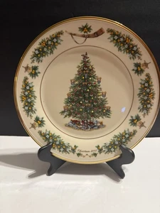 Lenox Christmas Trees Around The World Plate 2002 The Netherlands 10.5" NIB - Picture 1 of 10