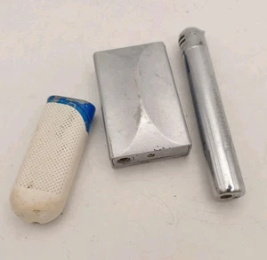 Lot Lighter Vintage Cigarette Ussr Soviet Union Original Rare Gas Old For Parts - Picture 1 of 14
