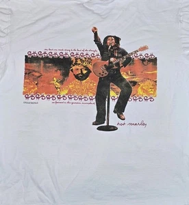 1996 Bob Marley Redemption Song Single Stitch Made in Jamaica Vintage T-Shirt - Bild 1 von 5