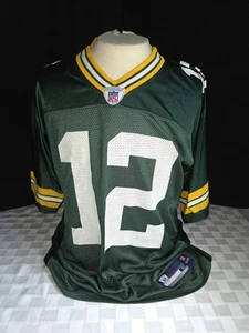 Reebok NFL Equip. GreenBay Packers Quarterback Aaron Rodgers Men's M Home Jersey - Picture 1 of 10