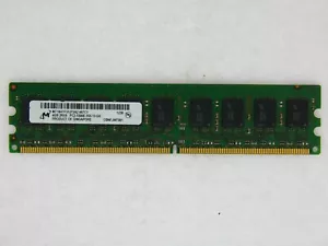 MT18HTF51272AZ-667C1 Micron 4GB DDR2 PC2 PC2-5300E 667MHZ 240PIN ECC UDIMM - Picture 1 of 1
