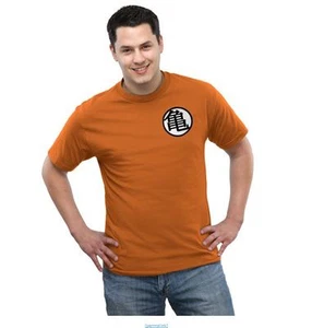 Goku Dragon Ball Z DBZ Kame Symbol T-Shirt Orange - Sm, Md, Lg, XL, or XXL - NEW - Picture 1 of 3
