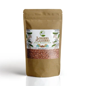 Semillas de lino 100 % naturales Linum Usitatissimum 200 g 7,05 oz - Imagen 1 de 8